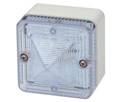 L101XAC230BW/C E2S L101XAC230BW/C XenonStrobe L101X-B 230vAC [white] CLEAR 5J 1Hz IP66 , White B-Box without lugs